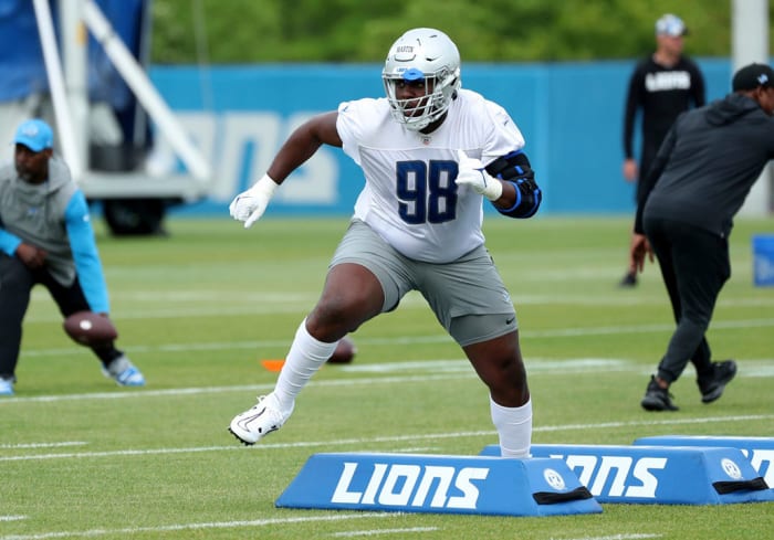 Detroit Lions defensive tackle Brodric Martin